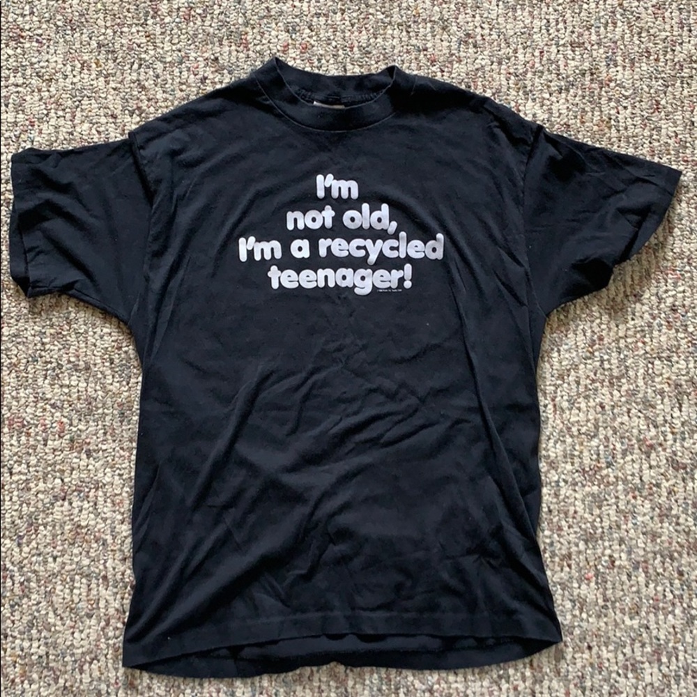 Black tee